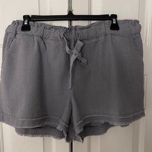 Rewash Linen Blend Shorts
